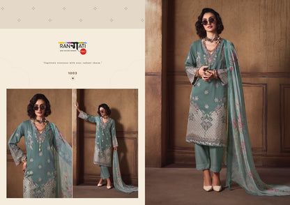 Eternel Rangati Prints Pashmina Suits Wholesaler India