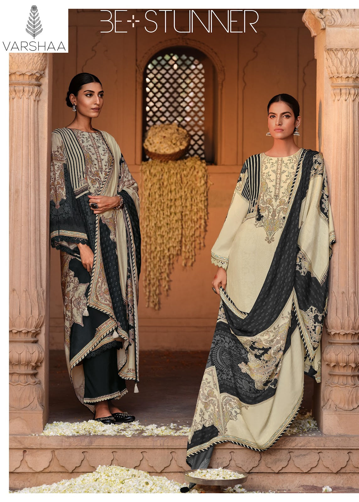 Ether Varshaa Pashmina Suits Wholesaler Gujarat