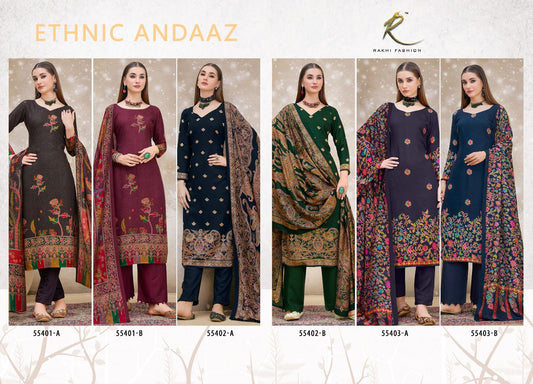 Ethnic Andaaz Rakhi Fashion Pure Viscose Pant Style Suits Wholesale