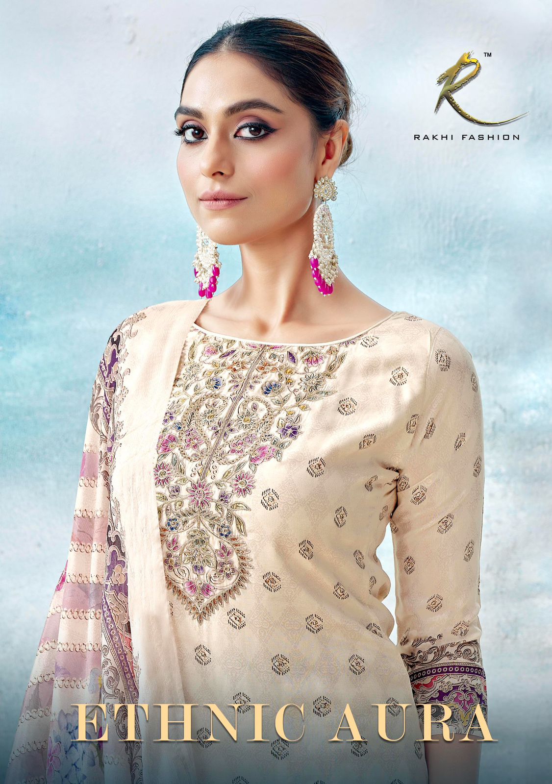 Ethnic Aura Rakhi Fashion Pure Viscose Pant Style Suits Supplier Ahmedabad
