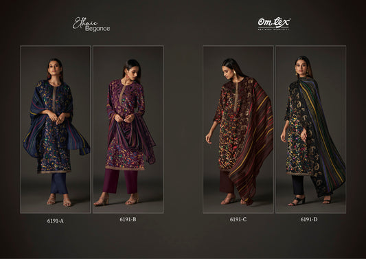 Ethnic Elegance 6191 Omtex Velvet Suits Manufacturer