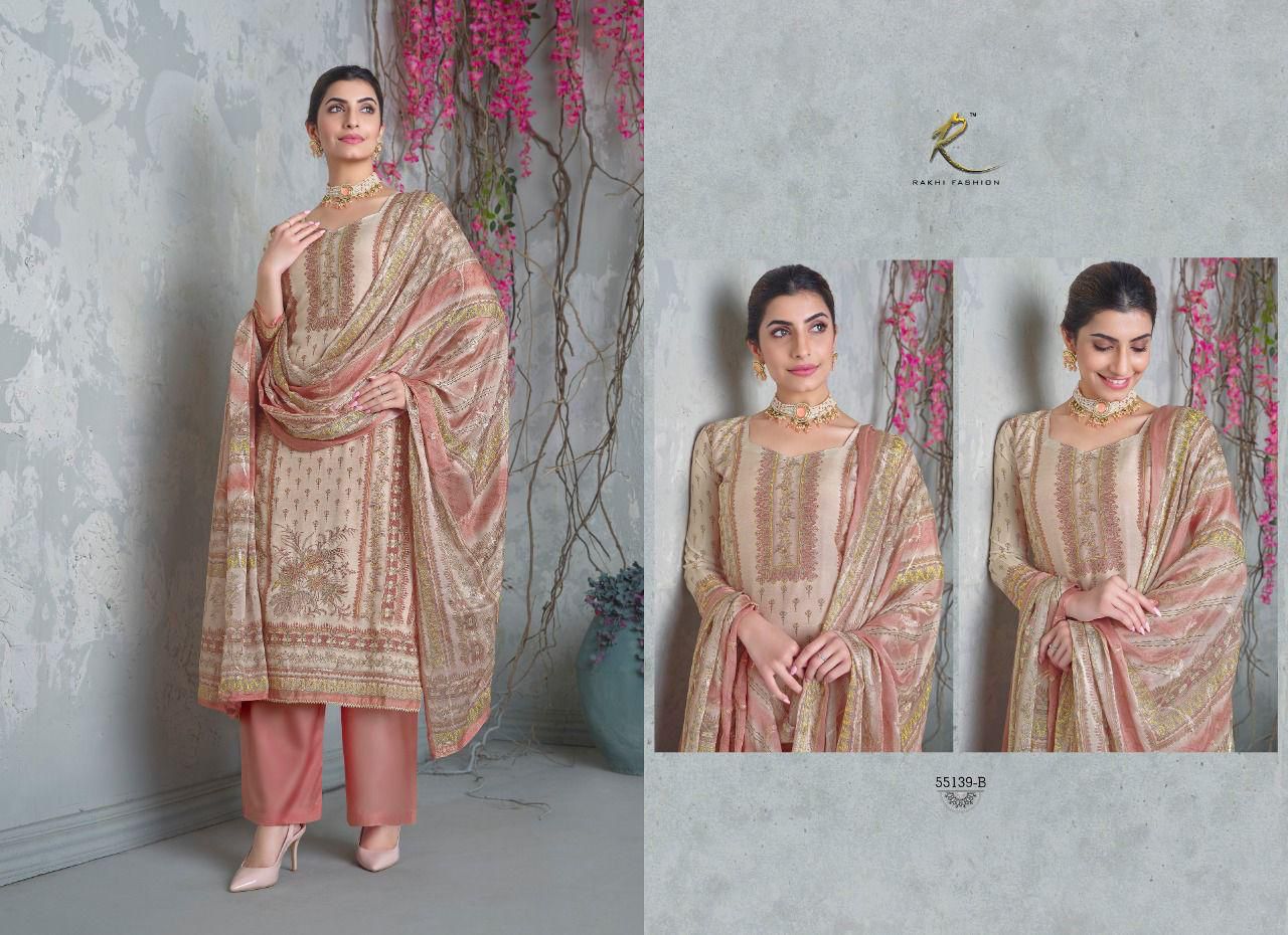 Ethnic Mode Rakhi Fashion Pure Viscose Plazzo Style Suits Manufacturer Gujarat