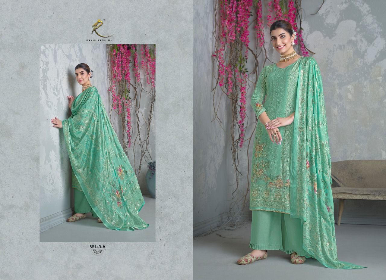 Ethnic Mode Rakhi Fashion Pure Viscose Plazzo Style Suits Manufacturer Gujarat