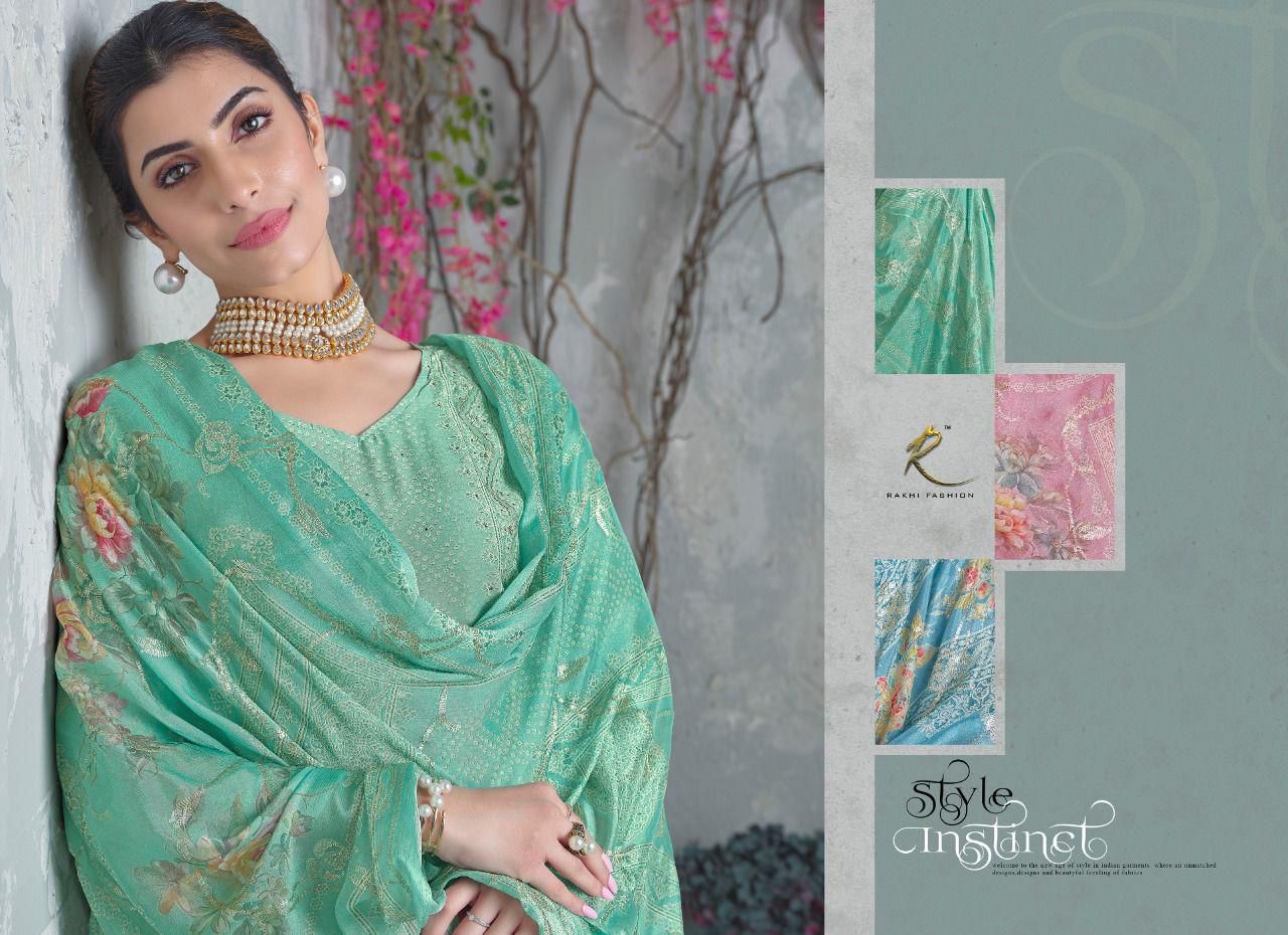 Ethnic Mode Rakhi Fashion Pure Viscose Plazzo Style Suits Manufacturer Gujarat
