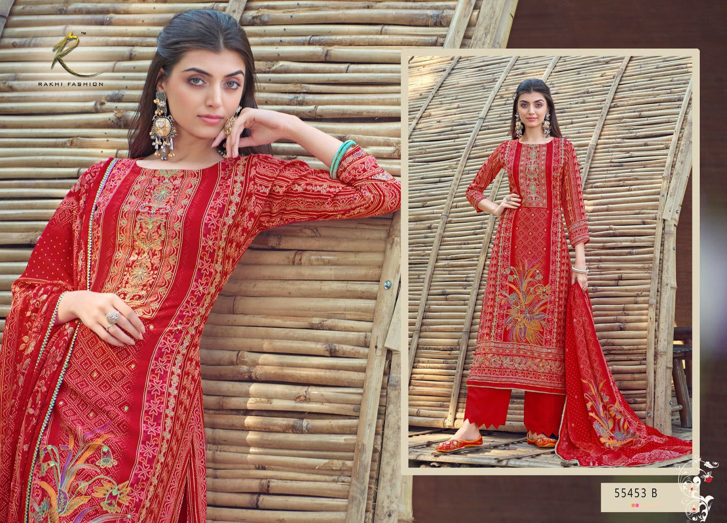 Ethnic Mode Vol 6 Rakhi Fashion Pure Viscose Pant Style Suits Manufacturer India