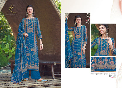 Ethnic Mode Vol 6 Rakhi Fashion Pure Viscose Pant Style Suits Manufacturer India