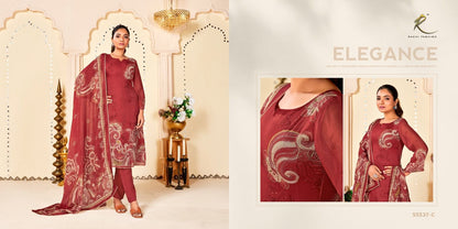 Ethnic Queen Rakhi Fashion Pure Viscose Pant Style Suits Wholesale Price