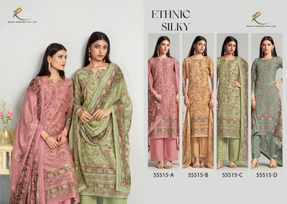 Ethnic Silky Rakhi Fashion Pant Style Suits Supplier India