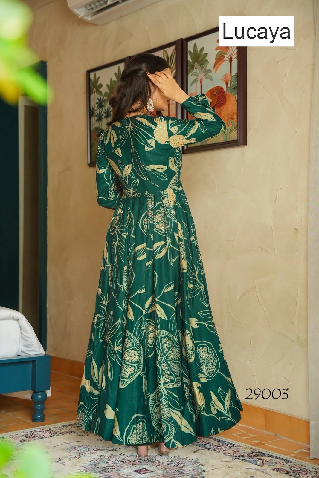 Ethnic Wear Vol 29 Lucaya Georgette One Piece Dress Wholesaler India