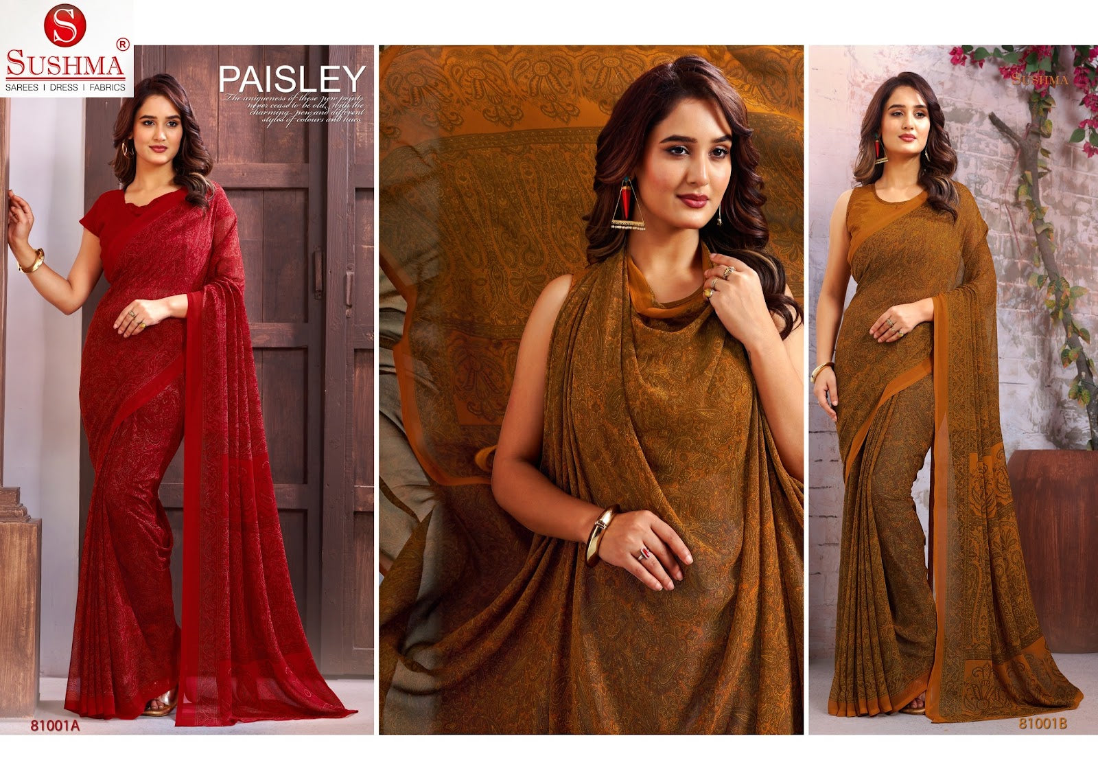 Ethnico Sushma Sarees Supplier