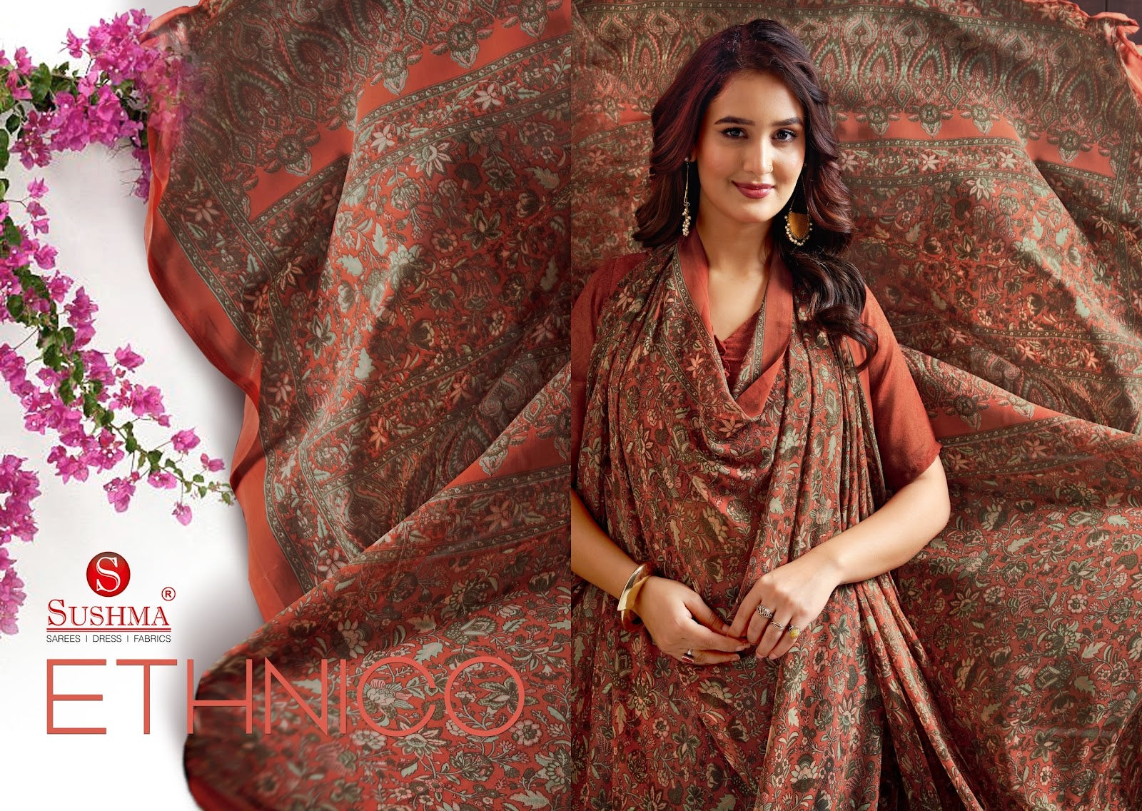 Ethnico Sushma Sarees Supplier