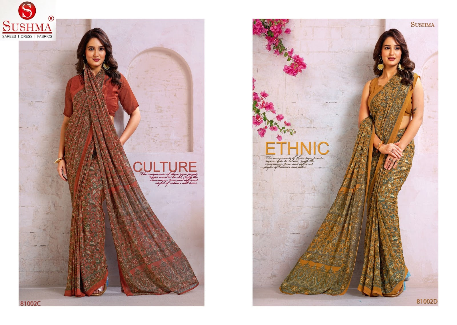Ethnico Sushma Sarees Supplier