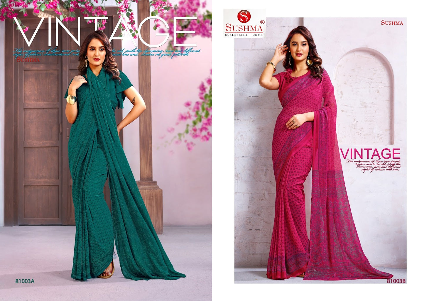 Ethnico Sushma Sarees Supplier