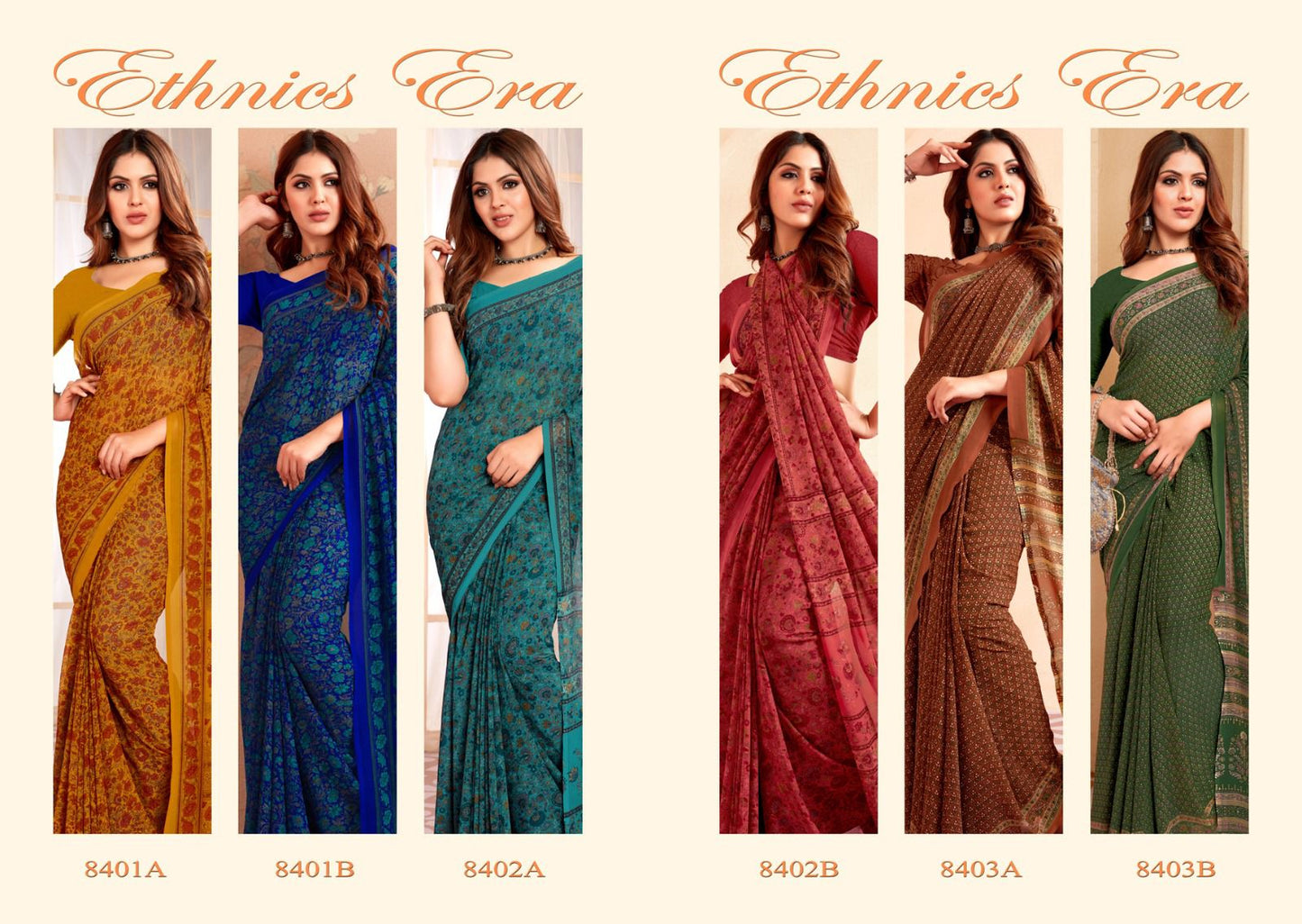 Ethnics Era Sushma Weightless Sarees Supplier India