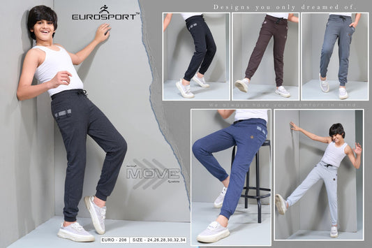 Euro 206 Eurosport Loop Net Boys Track Pant Wholesale Rate