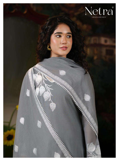 Eva Netra Banarasi Pant Style Suits Supplier India
