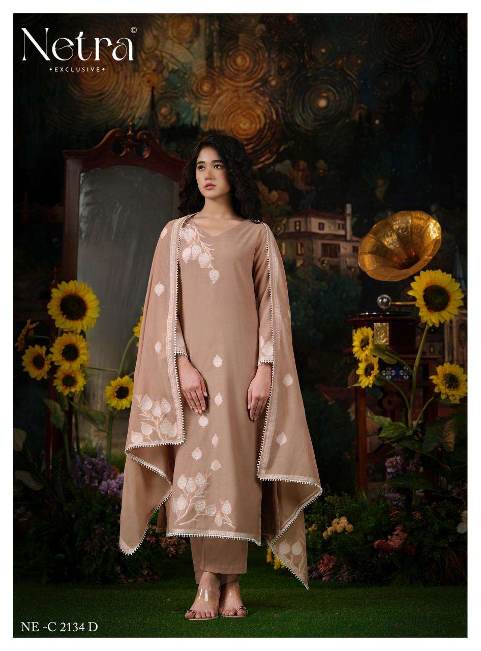 Eva Netra Banarasi Pant Style Suits Supplier India