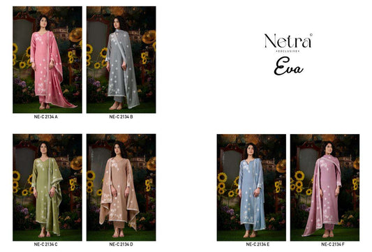 Eva Netra Banarasi Pant Style Suits Supplier India