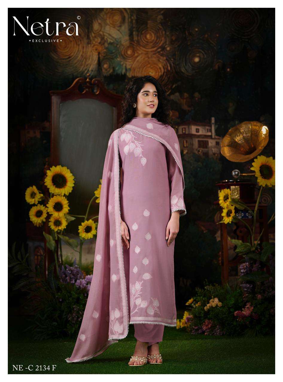 Eva Netra Banarasi Pant Style Suits Supplier India