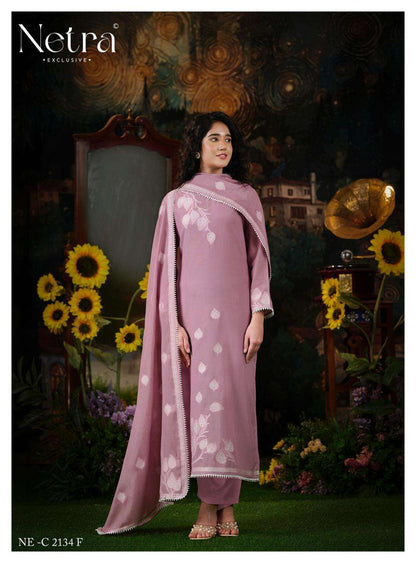 Eva Netra Banarasi Pant Style Suits Supplier India