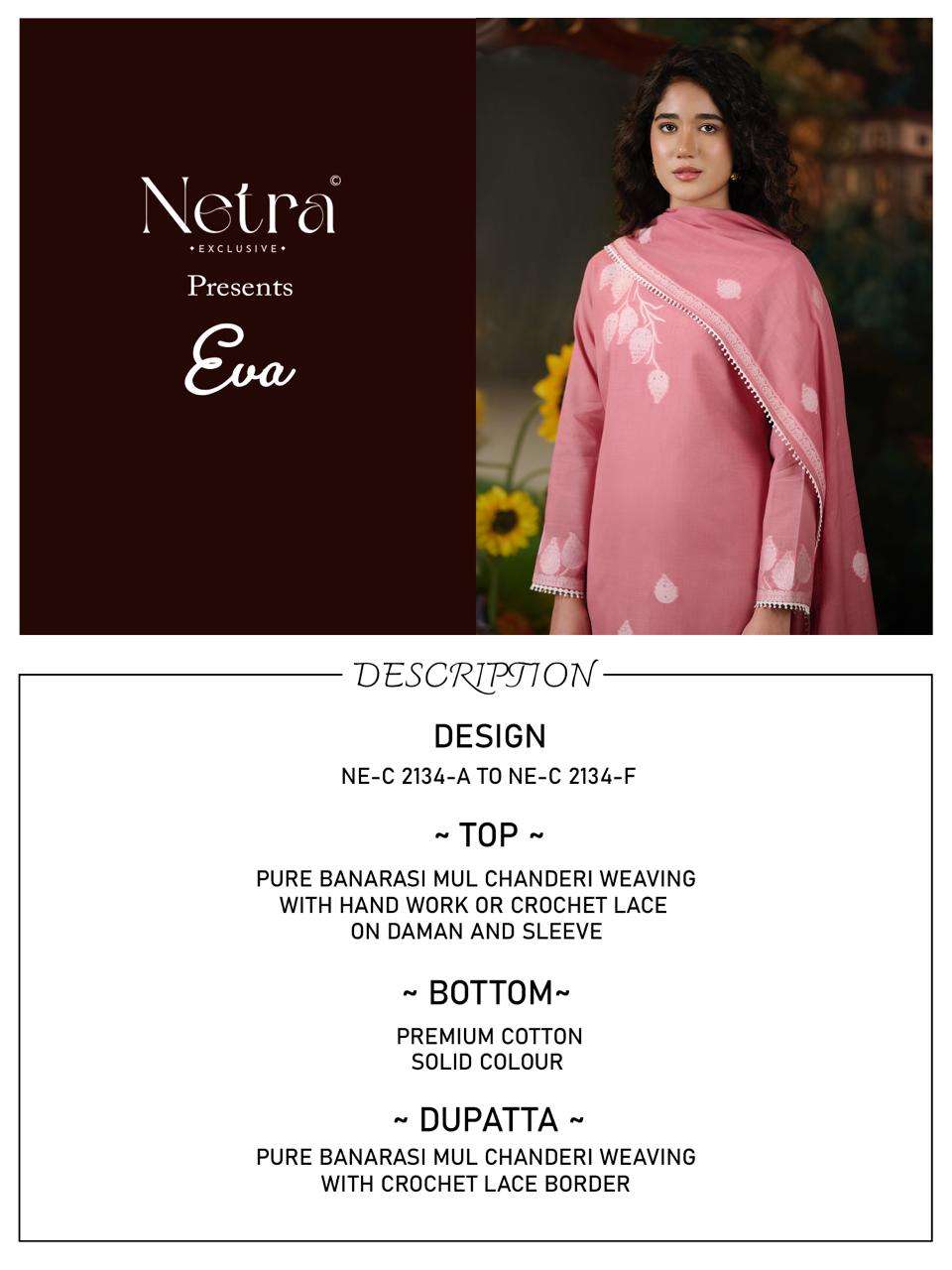 Eva Netra Banarasi Pant Style Suits Supplier India