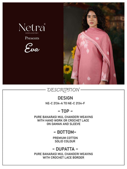 Eva Netra Banarasi Pant Style Suits Supplier India