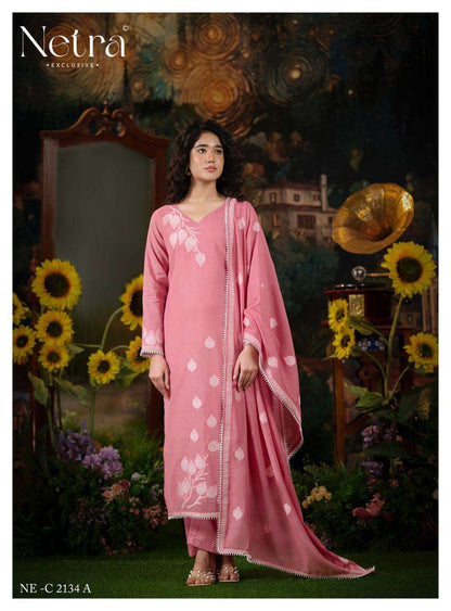 Eva Netra Banarasi Pant Style Suits Supplier India
