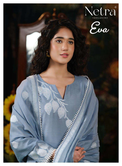Eva Netra Banarasi Pant Style Suits Supplier India