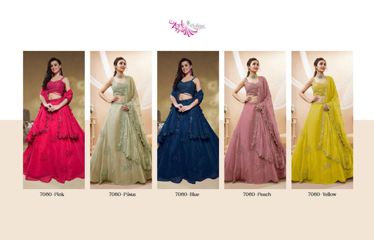 Evana Zeel Clothing Georgette Lehenga Choli Exporter