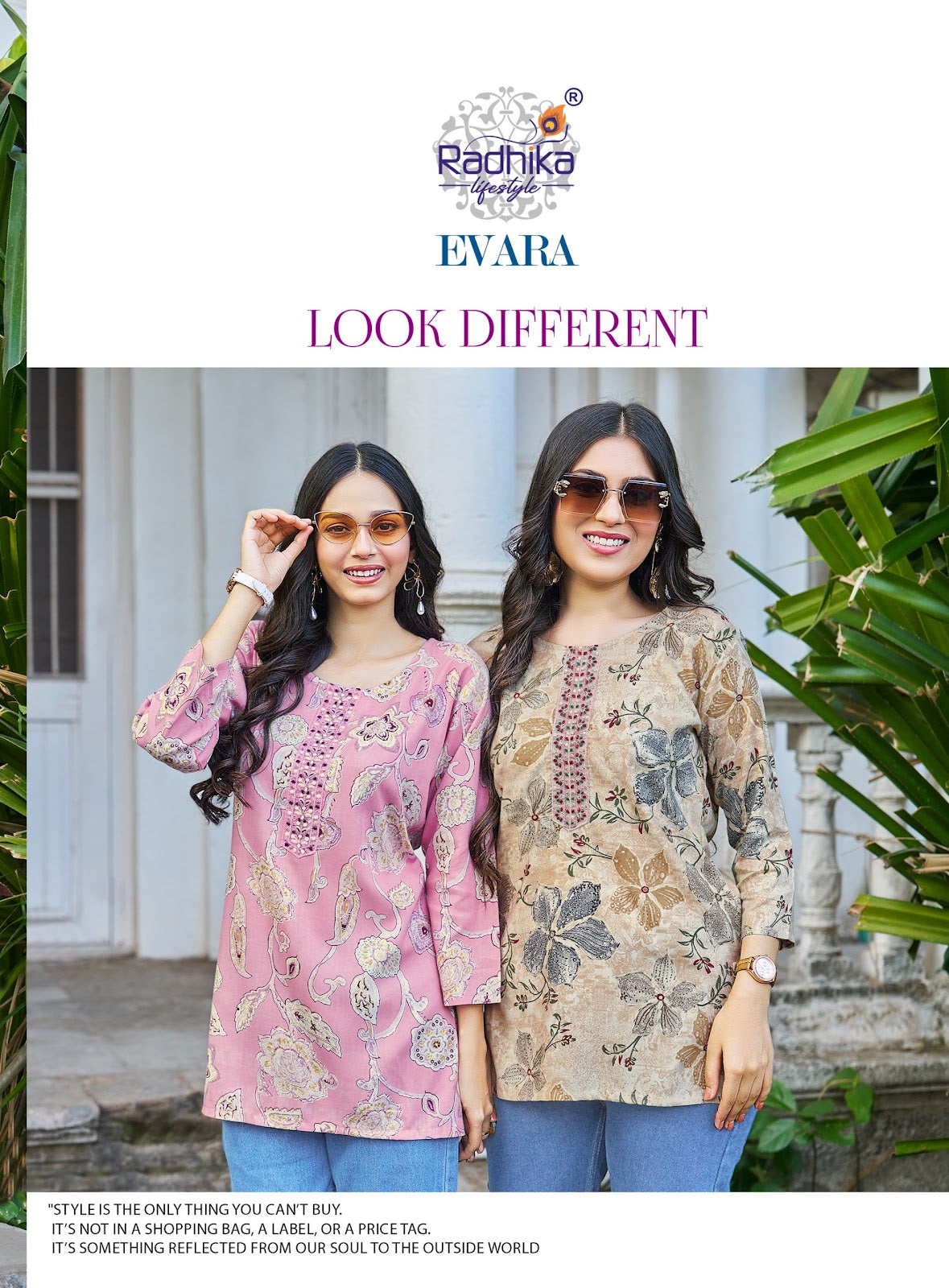 Evara Vol 1 Radhika Lifestyle Reyon Short Kurtis Exporter