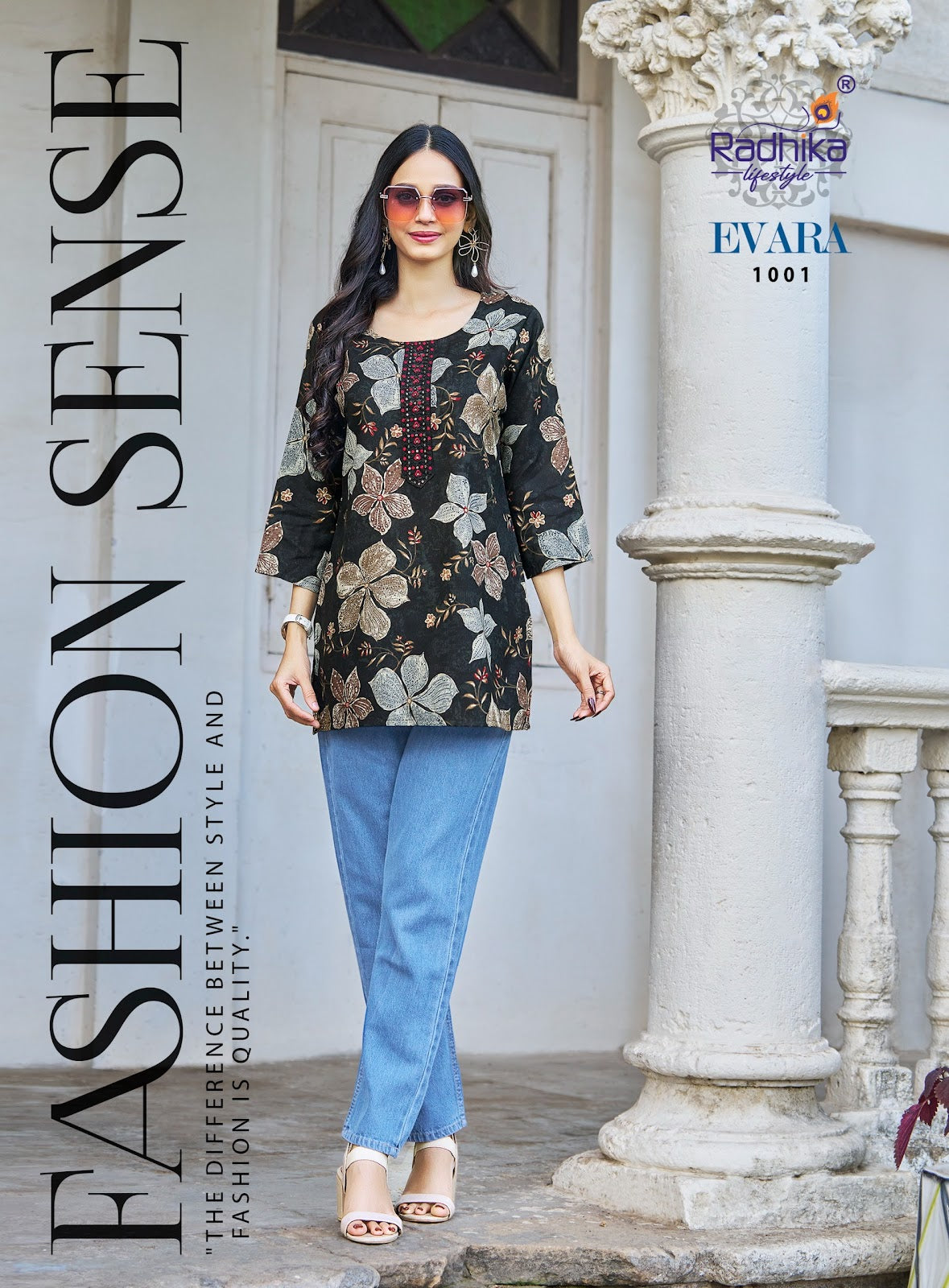 Evara Vol 1 Radhika Lifestyle Reyon Short Kurtis Exporter