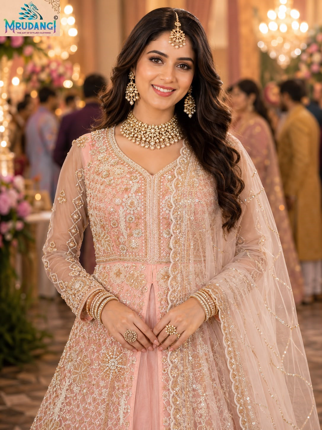 Evara Vol 2 Mrudangi Net Indo Western Pair Wholesale Price