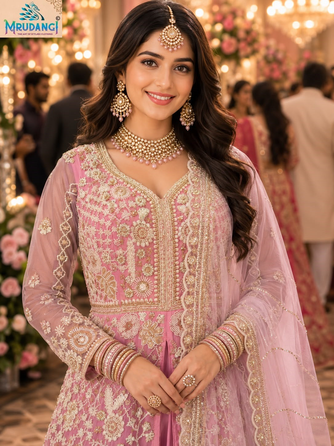 Evara Vol 2 Mrudangi Net Indo Western Pair Wholesale Price