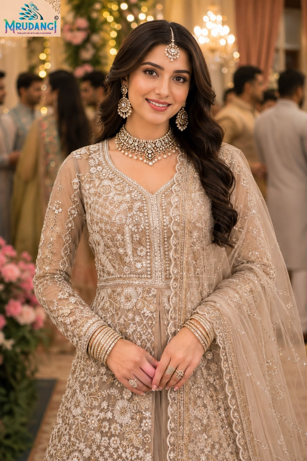 Evara Vol 2 Mrudangi Net Indo Western Pair Wholesale Price