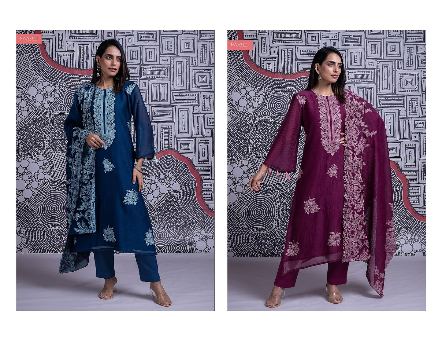 Eveez Naariti Mul Pant Style Suits Manufacturer