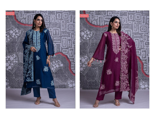 Eveez Naariti Mul Pant Style Suits Manufacturer