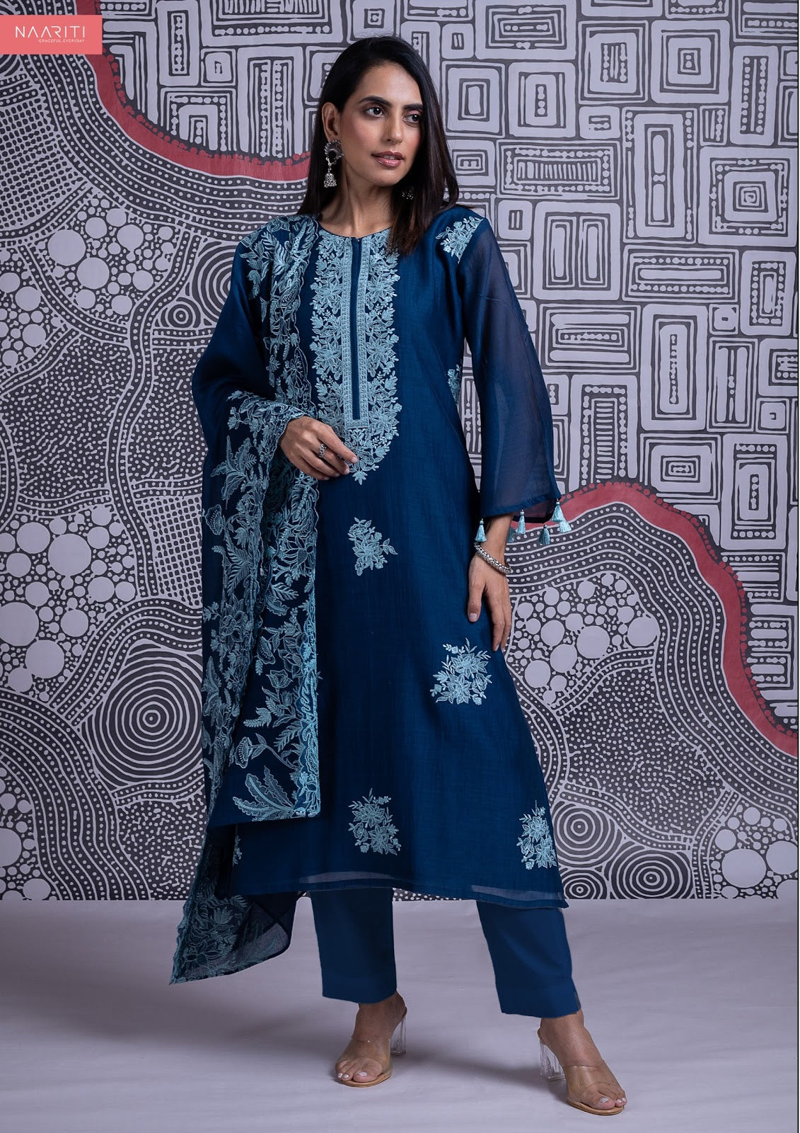 Eveez Naariti Mul Pant Style Suits Manufacturer