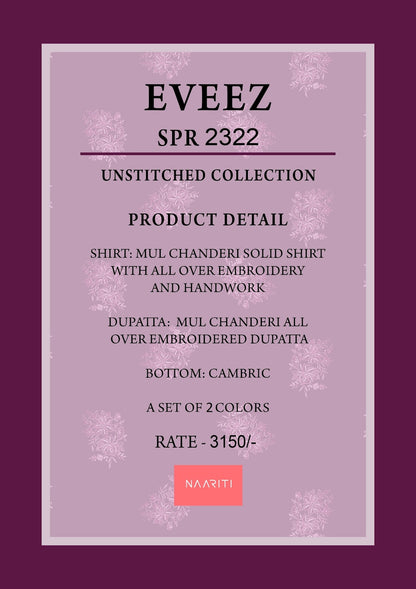 Eveez Naariti Mul Pant Style Suits Manufacturer
