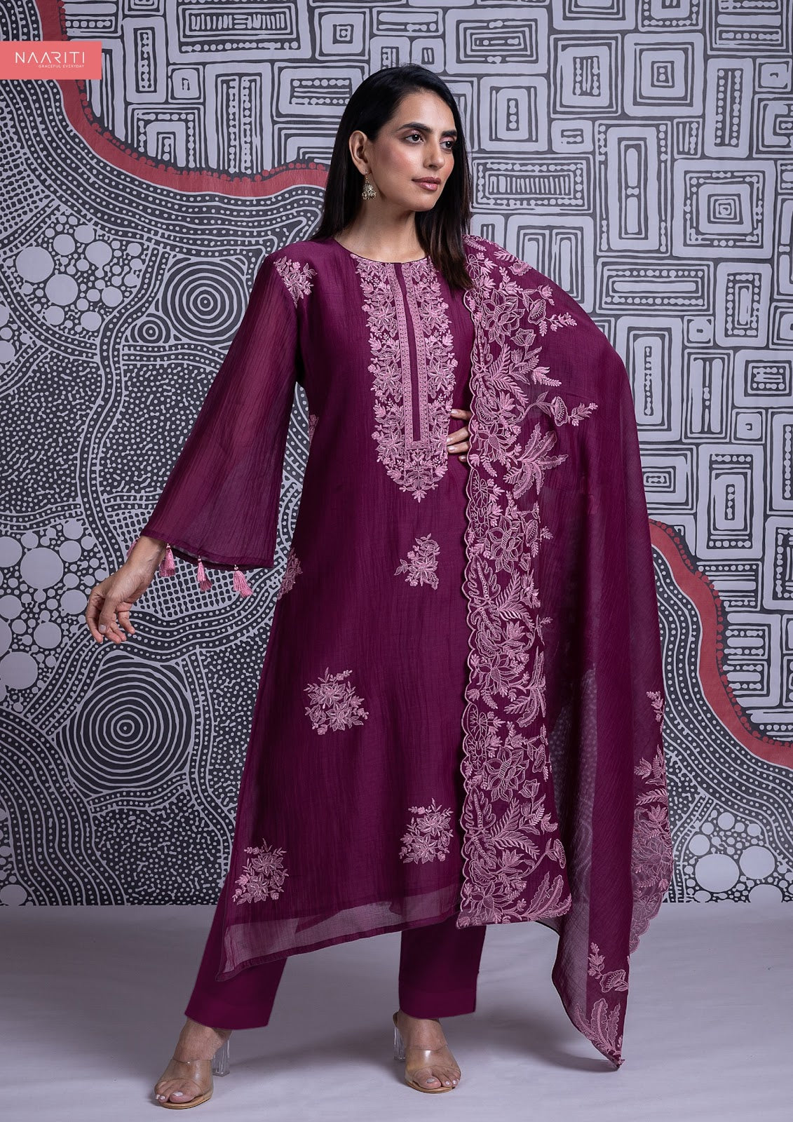 Eveez Naariti Mul Pant Style Suits Manufacturer