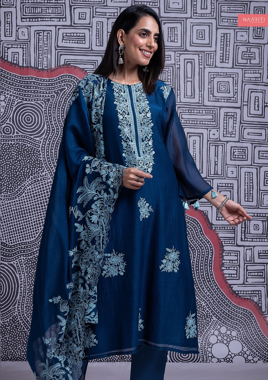 Eveez Naariti Mul Pant Style Suits Manufacturer