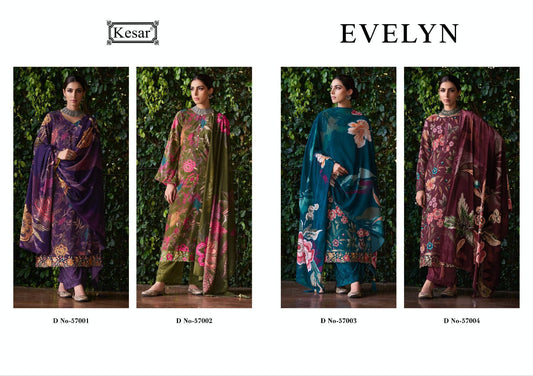 Evelyn Kesar Velvet Suits Manufacturer Gujarat