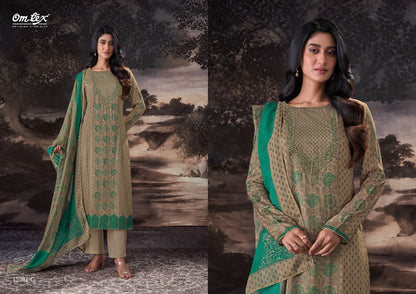 Evelynn Omtex Muslin Silk Pant Style Suits Supplier Ahmedabad