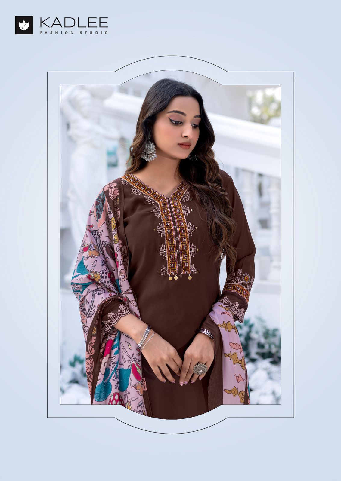 Evergreen Kadlee Viscose Silk Readymade Plazzo Style Suits Manufacturer India