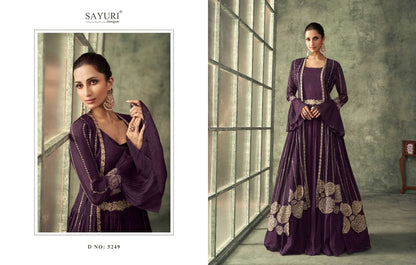 Evergreen Sayuri Georgette Indo Western Pair Supplier Gujarat
