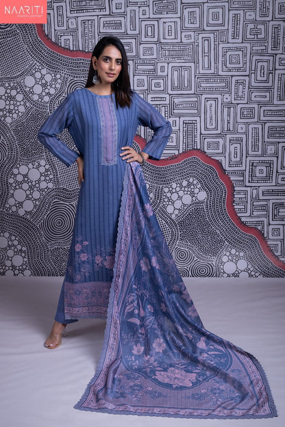 Everly 2 Naariti Linen Pant Style Suits Manufacturer Ahmedabad