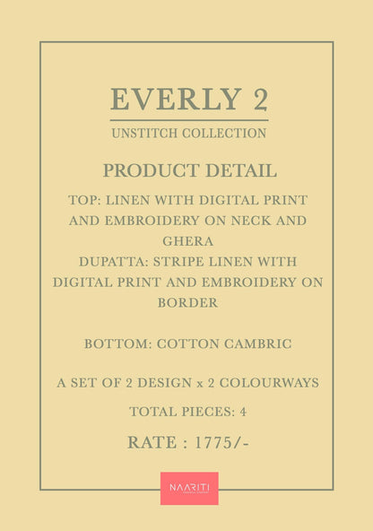 Everly 2 Naariti Linen Pant Style Suits Manufacturer Ahmedabad