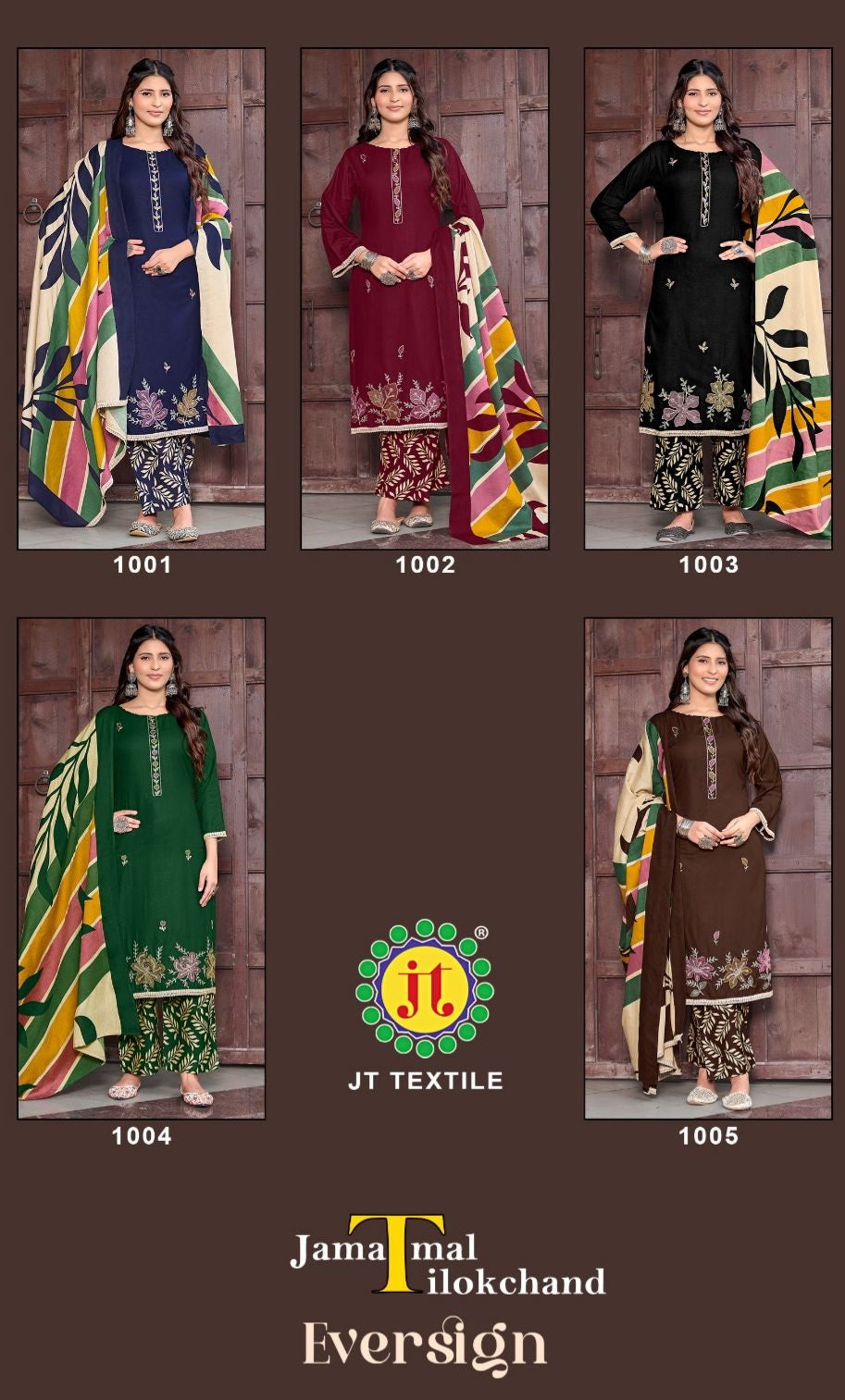 Eversign Jt Rayon Pant Style Suits Wholesaler