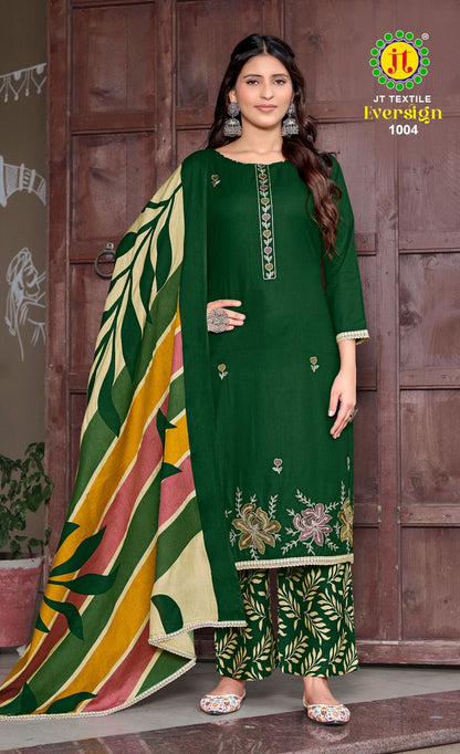 Eversign Jt Rayon Pant Style Suits Wholesaler