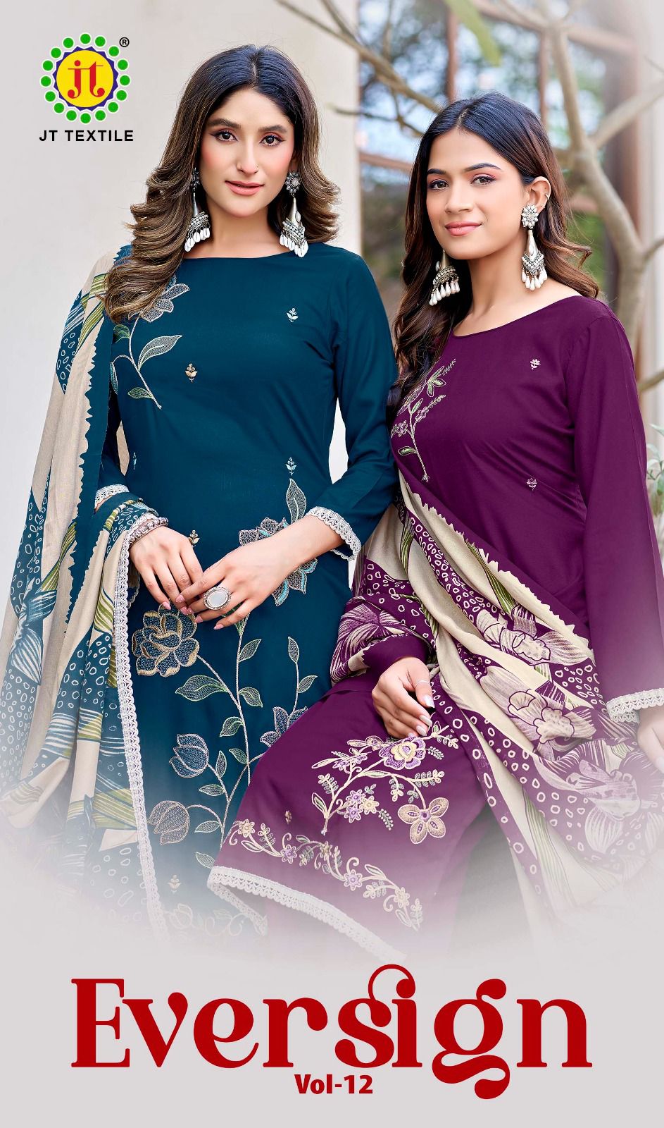 Eversign Vol 12 Jt Rayon Pant Style Suits Manufacturer India