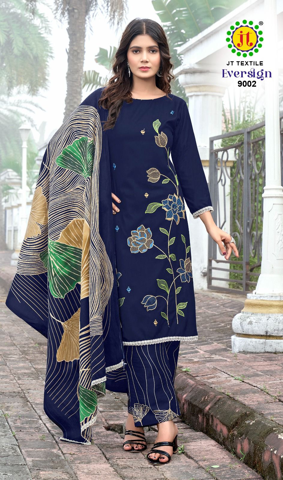 Eversign Vol 9 Jt Rayon Pant Style Suits Exporter